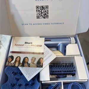 Shark SpeedStyle PRO FLEX Blue Hair Dryer Brush